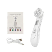 Facial Electroporation LED Photon Beauty Device RF Radiofrequen EMS Lifting Tighten Machine Skin Care Microcurrent Face Massager