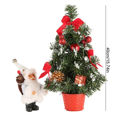 Christmas Tree Artificial Christmas Tree DIY Handicraft  New Year Gift for Home Bedroom Party Decorations