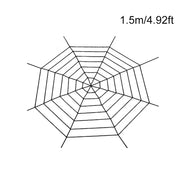 150/250cm Black White Spider Web Giant Stretchy Cobweb For Home Bar Garden Haunted House Horror Props Halloween Party Decoration