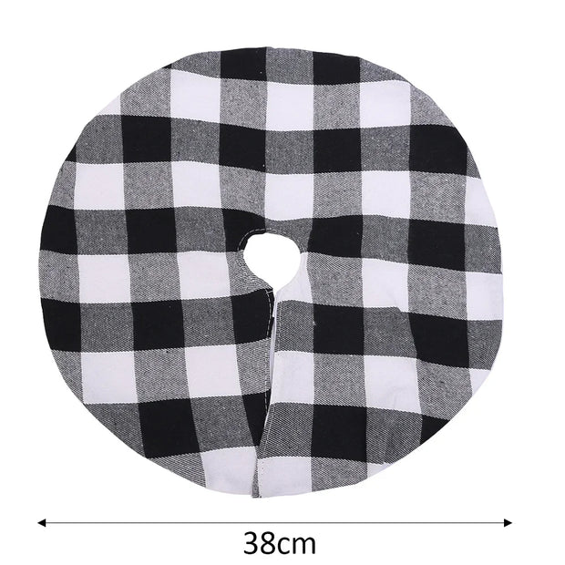 Christmas Tree Skirt Classic Christmas Tree Carpet Base Mat Xmas Trees Skirts Base Cover Home Indoor Party New Year Decorations