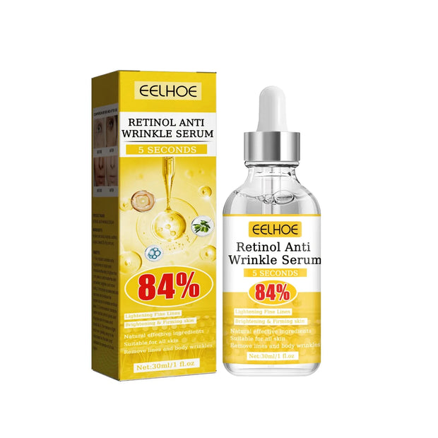 Retinol Anti Aging Remove Wrinkle Serum Lifting Brighten Face Skin Fade Eye Fine Lines Moisturizing Firming Facial Essence 30ml