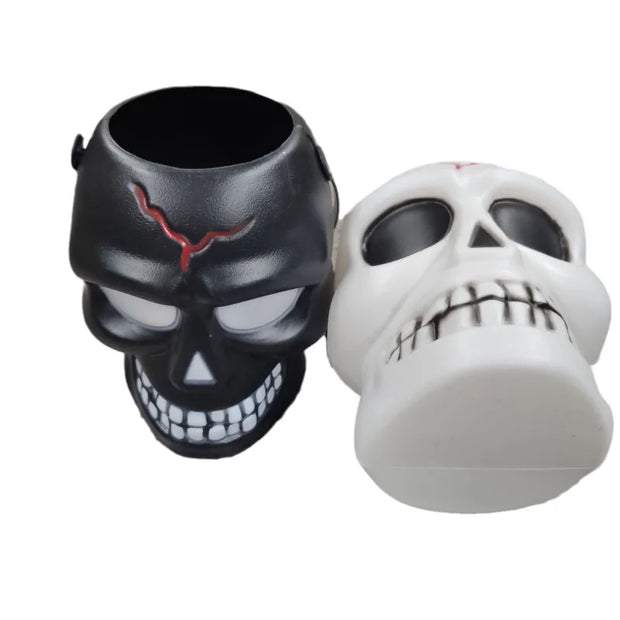 Halloween Candy Bucket Portable Candy Barrel Lightweight Shaped Trick or Treat Basket Ornament Halloween Party Decoration