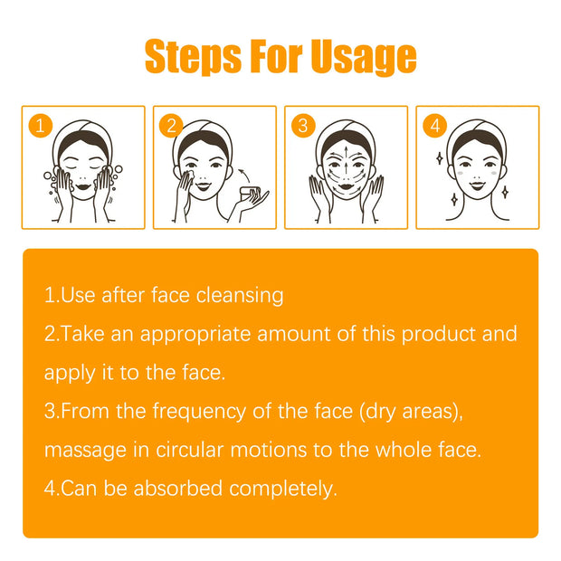 Turmeric Face Cream Firming Lifting Fade Fine Lines Anti-Aging Reduce Wrinkle Lightening Brightening Nourishing Skin Care Lotion