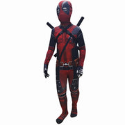 Deadpool Costume Kids Superhero Child Cosplay Costumes Jumpsuit Children Deadpool Costume Accessories Man Halloween Bodysuit