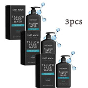 Men Facial Cleanser Lotion Remove Acne Blackhead Prevent Clogged Pores Oil Controll Exfoliator Refreshing Facial Cleaning Cream