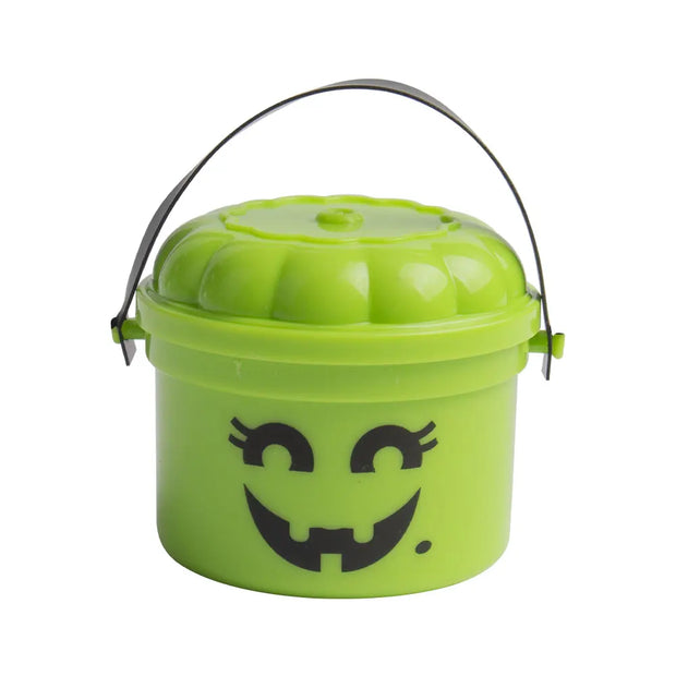 Mini Halloween Nostalgia Bucket Mini Halloween Candy Jar Basket Pumpkin Bucket Little Halloween Candy Bucket, wholesale