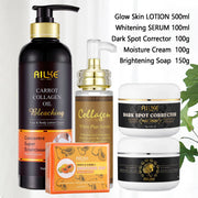 AILKE Collagen Skin Care, Whiten Skin, Remove Dark Spots, Stains, Get Radiant and Flawless Skin With Natural Ingredients