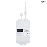 400ml Halloween Blood Bags Alcohol Juice Drinking Bag Halloween Birthday Party Decoration Vampire Cosplay Supplies Horror Props