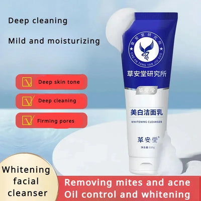 Whitening Cleanser Deep Cleansing and Brightening Skin Tone Brightening Acne Cleanser Skin care