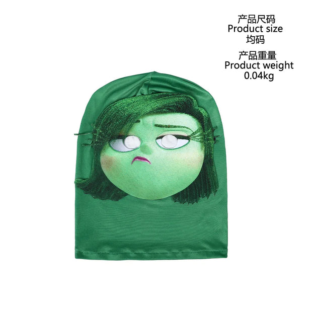 Inside Out 2 Disgust Joy Cosplay Costume Women Dress Uniform Suit Halloween Carnival Party Role Play Full Set For Adult Kids Cos