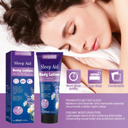 Sleep Aid Body Lotion Deeply Moisturizing Improve Sleep Quality Softening Tender Lighten Skin Tone Maintain Whit-ening Body Care