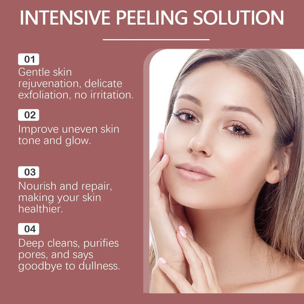 Peeling Face Serum Fruit Acid AHA BHA Anti Acne Exfoliating Repairing Shrink Pores Moisturizing Salicylic Acid Facial Skin Care