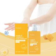Vitamin C Lightening Body Lotion Deep Hydration Improve Rough Dullness Fade Melanin Turmeric Cream Brightening Skin Care Product