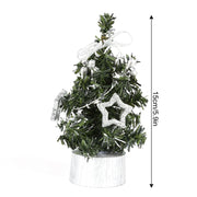 Christmas Tree Artificial Christmas Tree DIY Handicraft  New Year Gift for Home Bedroom Party Decorations