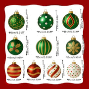 10 Christmas ball-shaped ornaments for decorating trees, made of plastic hollow panels and rods, Christmas decorations