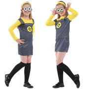 Halloween/Christmas/New Year Boys and Girls Theme Show Costumes, Minions Stage Props