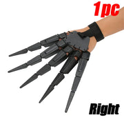Halloween Articulated Fingers Scary Fake Fingers Skeleton Hand Cosplay Finger Glove Realistic Horror Ghost Claw Prop Party Decor