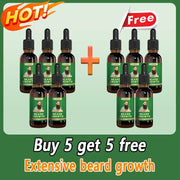 Beard Growth Serum Fast Styling Thicker Longer Fuller Beard Softening