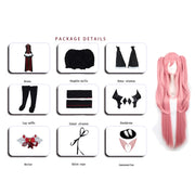 Anime Seraph Of The End Krul Tepes Cosplay Costume Owari No Seraph Witch Vampire Wig Dress Boot Woman Sexy Christmas Suit
