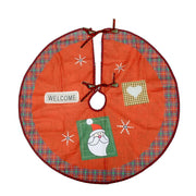 Christmas Tree Skirt Classic Christmas Tree Carpet Base Mat Xmas Trees Skirts Base Cover Home Indoor Party New Year Decorations