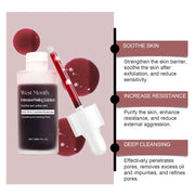 Peeling Face Serum Fruit Acid AHA BHA Anti Acne Exfoliating Repairing Shrink Pores Moisturizing Salicylic Acid Facial Skin Care