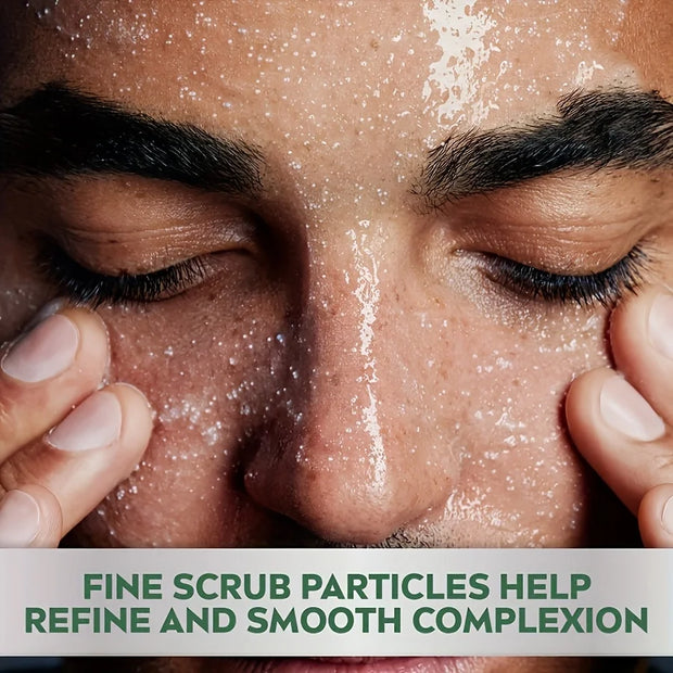 GZE MEN RENEWING FACE SCRUB Exfoliate Men's Face Scrub With Glycerin Extracts, Deep Cleansing And Brightening