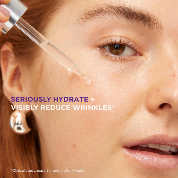 Collagen Face Serum Remover Wrinkle Anti Aging Hyaluronic Acid Moisturising Smooth Fine Lines Vitamin C Facial Essence Skin Care
