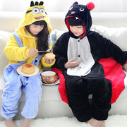 Kigurumi Bat Minion Cartoon Onesies Kids Children Animal Pajamas Girls Boys Anime Cosplay Costumes For Christmas Halloween Party