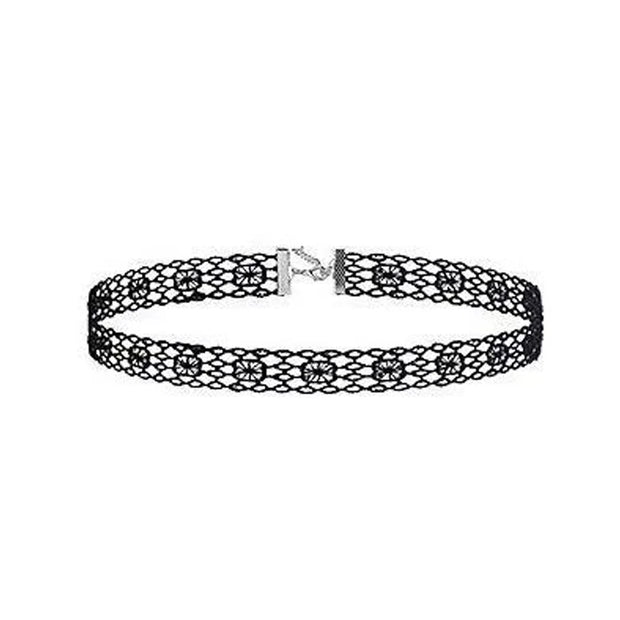 Neo-Gothic Punk Black Sexy Lace Chokers Necklace For Women Fashion Retro Clavicle Chain Halloween Collar Choker Steampunk Gifts