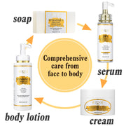 AILKE Lightening Body Cream, with Vitamin C, Hyaluronic Acid, Shea Butter, Spots Treatment, Uneven Skin Tone, Deeply Hydration