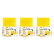 Lemon Body Cleansing Soap Oil Control Deep Cleansing Pores Anti Acne Remove Dirt Exfoliating Moisturizing Nourishing Shower Soap