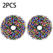 1/2/3Pcs LED String Light 10M/20M/30M Christmas Tree Fairy Outdoor Festoon 220V EU Plug/110V US Plug,Party Decor Lamp CW/WW/RGB