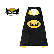 MINISO Superhero Cape Cartoon Anime Cosplay Costumes Gig Cape Mask Halloween Clothing Boy Birthday Gift Girl Novelty Accessories