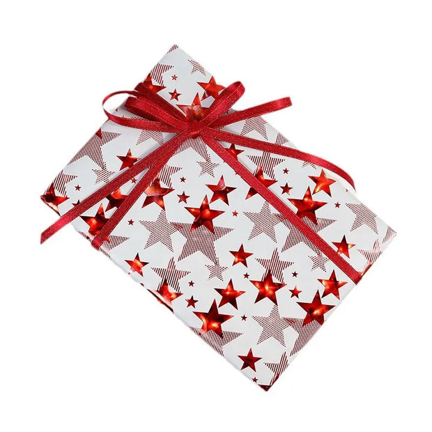 43x300cm Gift Wrapping Paper Aluminized Paper Christmas Valentine's Day Birthday Gift Craft Paper