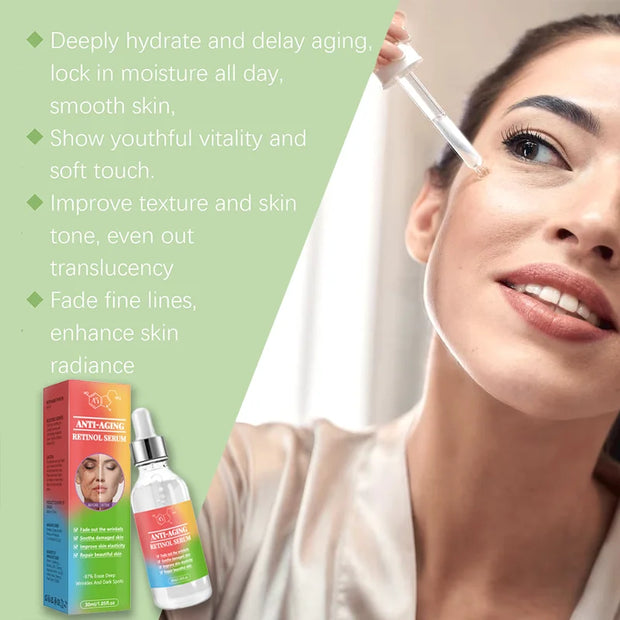 Anti-Aging Serum Moisturizing Instant Anti-Aging Reduce Fine Lines Skin Care Korean Cosmetics Repair Serum