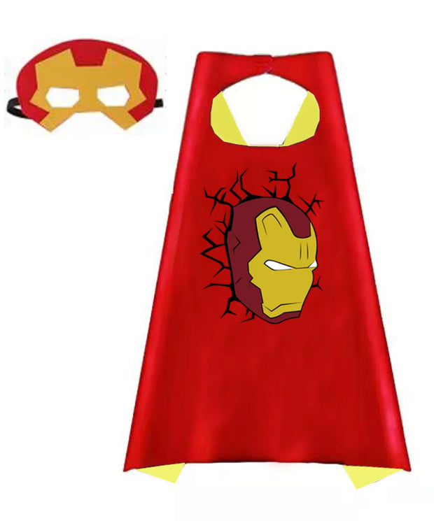 birthday Gifts Superhero Capes for Boy girl  Cartoon Dress Up Costumes Party Supplies Easter halloween cape cloak