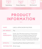 9pcs Facial Products Kit Sakura Skin Care Set Facial Cleanser Face Cream Sunscreen Facial Mask Eye Cream Korean Skincare Product