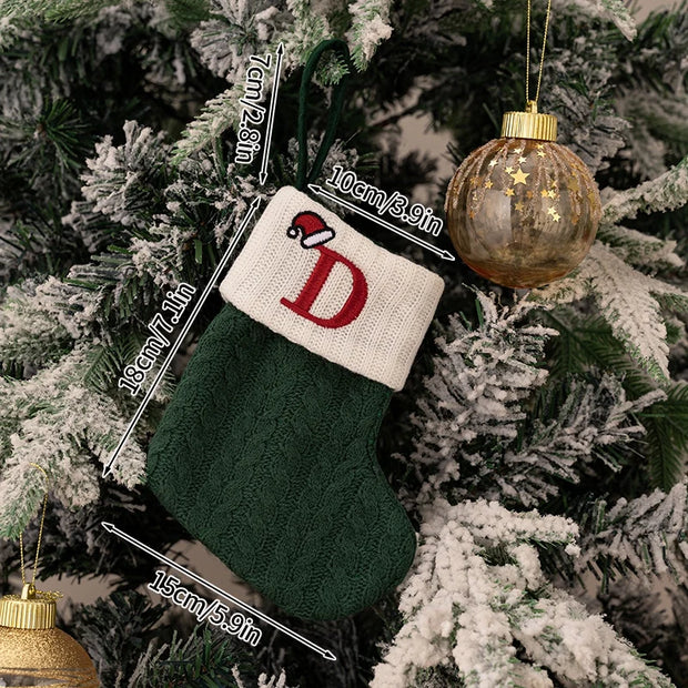 Christmas Stockings Christmas Decoration 2025 Candy Bags Candy Storage Bags Gift Socks Christmas Tree Hanging Pendants