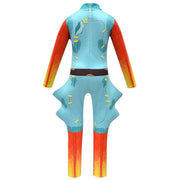New 2025 Halloween Kids Costume Game Boss Fish Tiger Jumpsuit Boy Birthday Christmas Party Fancy Carnival Costumes Skelet eqs9X