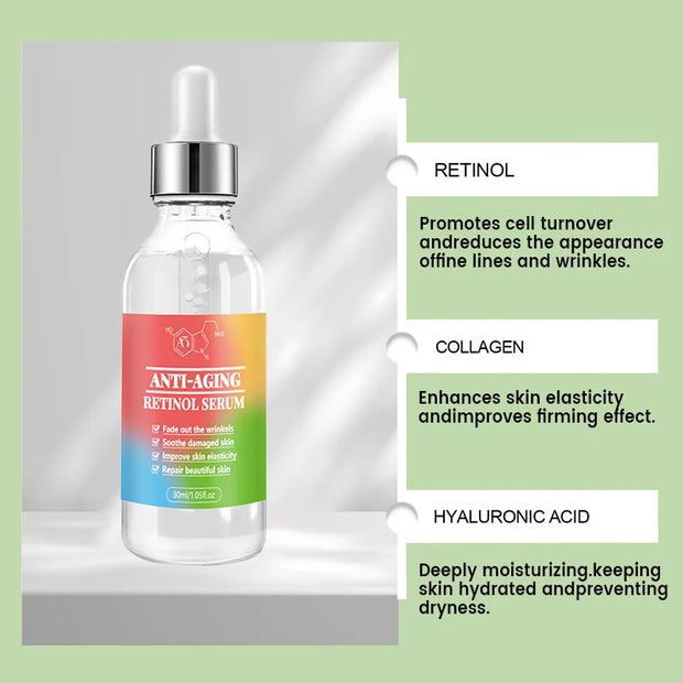 Anti-Aging Serum Moisturizing Instant Anti-Aging Reduce Fine Lines Skin Care Korean Cosmetics Repair Serum