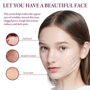 Glycolic Acid 10% Toning Solution Fade Fine Lines Firming Face Serum Improve Facial Dryness Redness Glycolic Acid Repair Essence