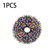 1/2/3Pcs LED String Light 10M/20M/30M Christmas Tree Fairy Outdoor Festoon 220V EU Plug/110V US Plug,Party Decor Lamp CW/WW/RGB