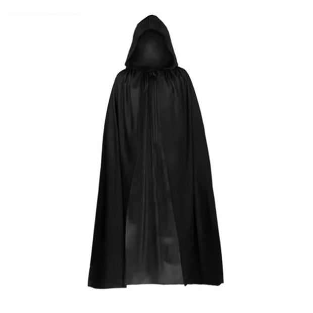 New Terror Halloween Party Cosplay Children Adult Death Black Cloak Cloak Halloween Skull Skeleton Ball Costume Prop Set