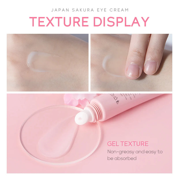 LAIKOU Japan Sakura Skincare Set Moisturizing Anti-Aging Kit Wrinkle Smoothing Radiance Boosting Facial Kit Gift Set