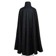 Halloween Vampire Costume Adult Kids Dracula Devil  Witch Cosplay Cape Medeival Gothic Steampunk Death Cloak Metal Chain