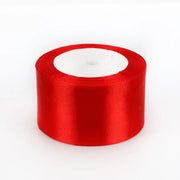 Red Satin Ribbon Wedding Christmas Halloween Party Decoration Gift Wrapping Scrapbooking Supplies DIY Bow Crafts Packing Tape