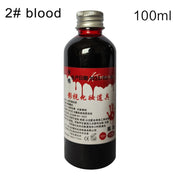 30-100ml Blood Whole Cosplay Prank Props Makeup Person Plasma Fake 1 Bottles Halloween Emulation Fake Props Makeup Blood  2025