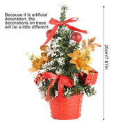 Christmas Tree Artificial Christmas Tree DIY Handicraft  New Year Gift for Home Bedroom Party Decorations