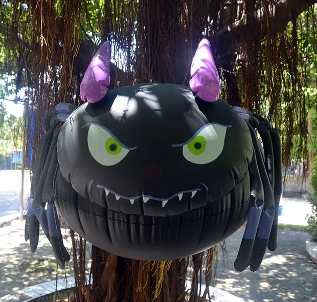 PVC Large Inflatable Spider Pumpkin Balloons Hanging Ghost Kids Toy Halloween Party Home Outdoor Decorations Horror Props 2024