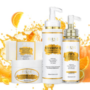 AILKE Lightening Body Cream, with Vitamin C, Hyaluronic Acid, Shea Butter, Spots Treatment, Uneven Skin Tone, Deeply Hydration